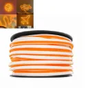 GX- 20m TIRA NEON 2da GEN 12V 120L/M 6MM NARANJA