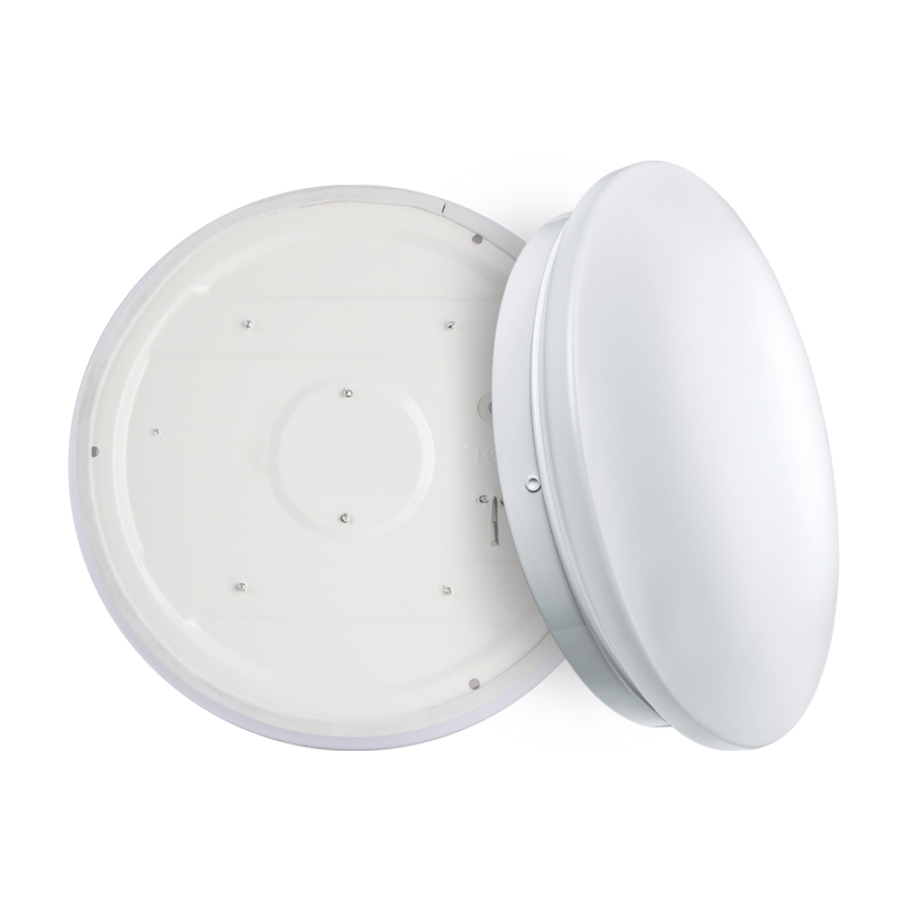 AKS- LUMINARIA LISA 18W LUZ BLANCA SOBREPONER TIPO PANERA