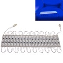 10pz Módulos Led C/ Lupa 110v Azul CRISTAL