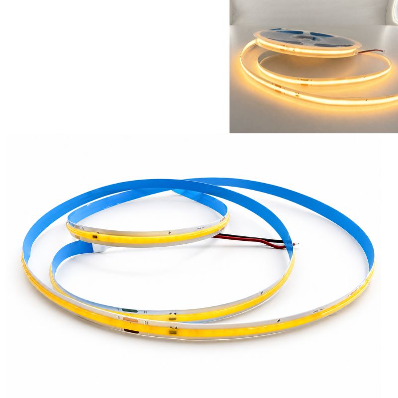 [HTICOB110BC10M] HEE- 10m TIRA LED COB CALIDA 110V 240P INTERIOR
