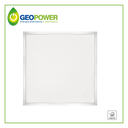 GEO- PANEL LED EMPOTRADO 60x60, 40W, LUZ BLANCO FRIO. MARCO BLANCO