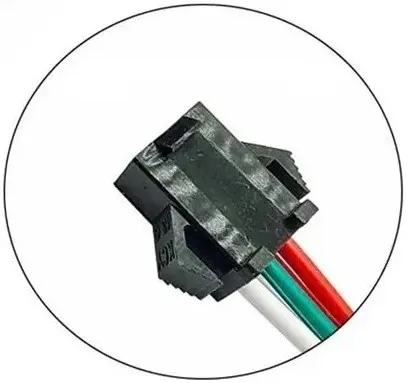 GX- CONECTOR 3PIN CABLE 10CM PIXEL HEMBRA