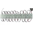 GX- 10pz MODULO 8 LED MINI 12v 3 LEDS LUPA BLANCO FRIO
