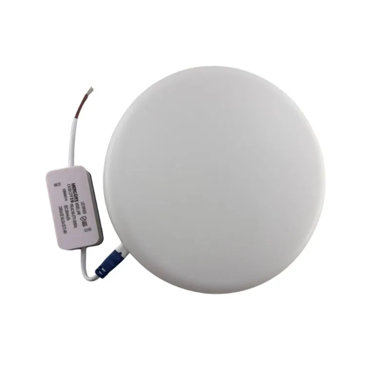 [1100-LU024NIR01] MER- LUMINARIO LED SIN MARCO EMPOTRAR 24W 6500K BLANCO REDONDO