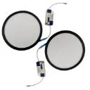 MER- PANEL LED AJUSTABLE 15W 3 TONOS MARCO NEGRO CCT