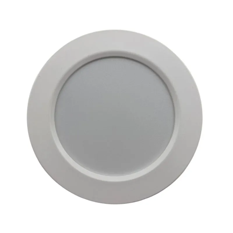 [1090-LU012WIB01] MER- LUMINARIO LED BOTE 12W LUZ BLANCA MARCO BLANCO