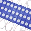 GX-10pz MODULO 20 DE 3 LEDS C/ LUPA 2835 12v AZUL
