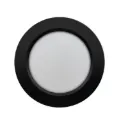 2pz Luminario Led Para Bote 12w B.frio Est. Negra Negro