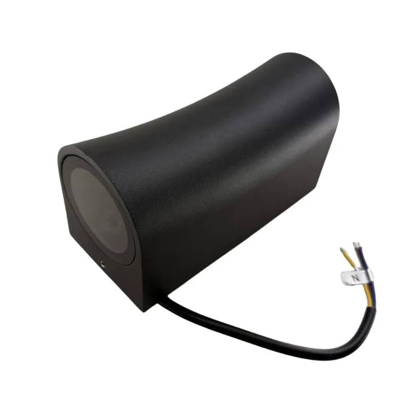 [ARBG-WALL/SPOT] GEO- LUMINARIA PARED CILINDRO DOBLE EXT NEGRO