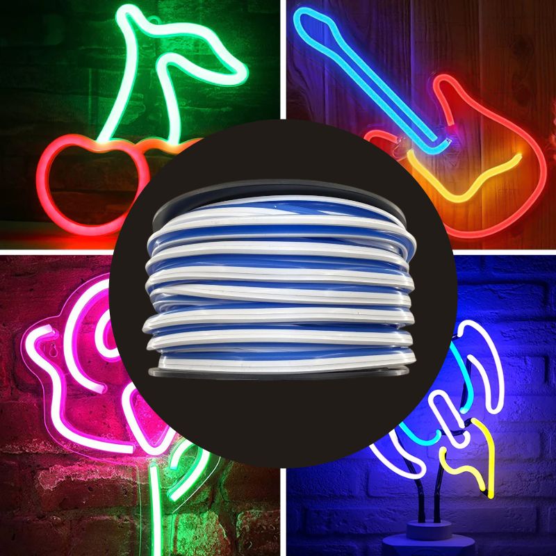 [TINEO-2G-AZ-20M] GX- 20m TIRA NEON 2da GEN 12V 120L/M 6MM AZUL