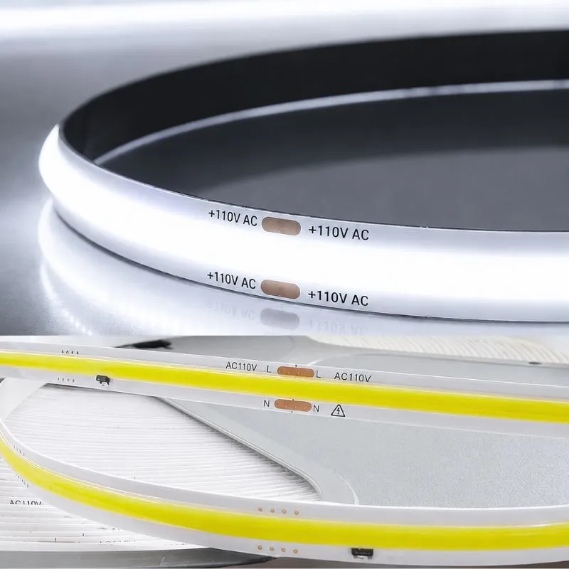 [TICOB110-BF-10M] LAL- 10m TIRA LED COB FRIA 110V 300p