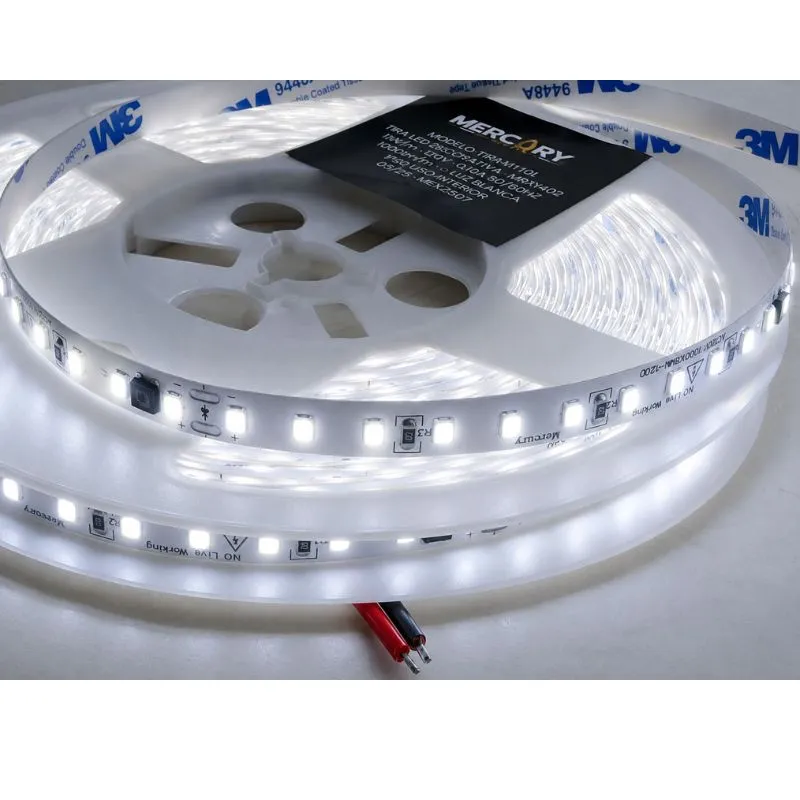[1402-TI120VMI01] MER- 10M TIRA LED 120l/m IP20 LUZ BLANCO FRIO 120V