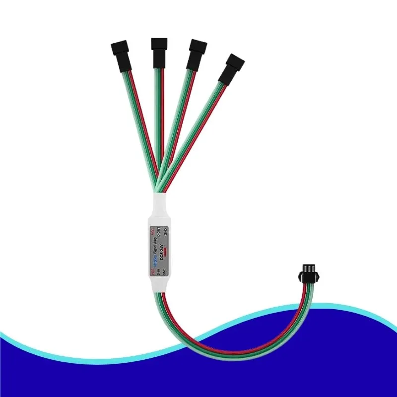 [PULRY-RGB] GX- CONTROLADOR PULPO 5V-24V RAYO 4 SALIDAS