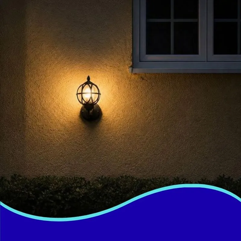 MER- FAROL GLOBO NEGRO E26