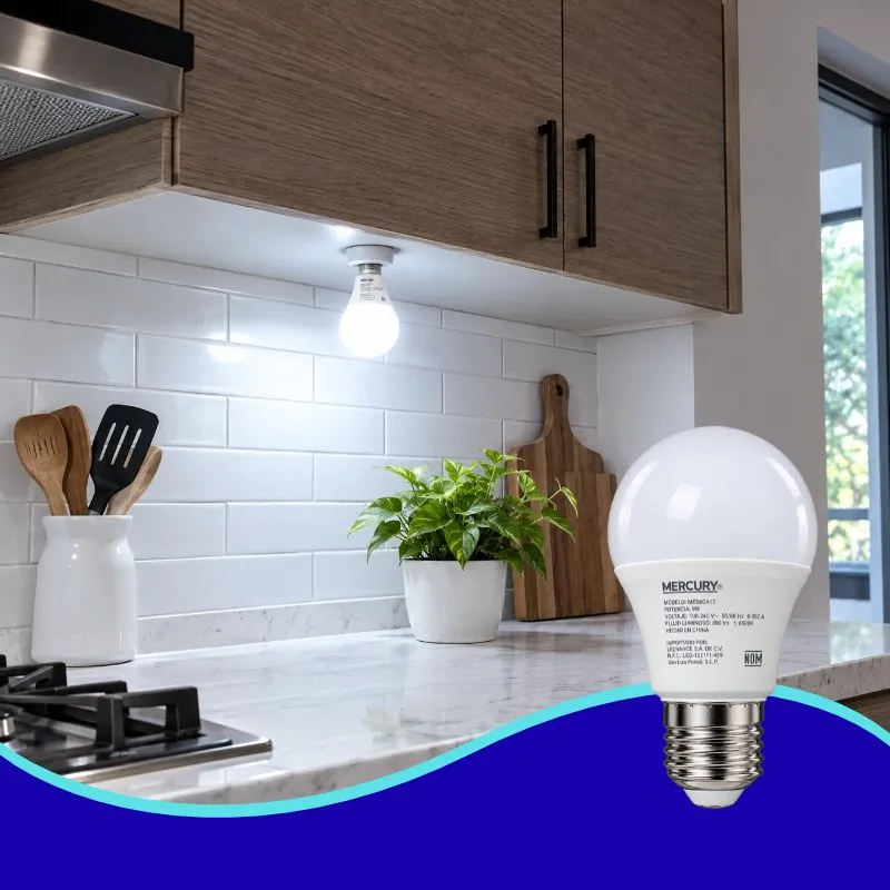 MER- FOCO LED A19 5W E27 LUZ BLANCA