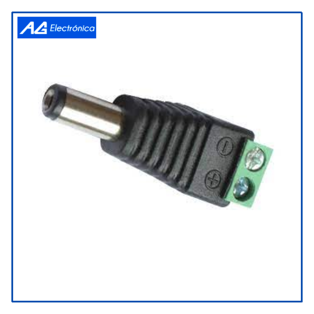 [DC5.1-PLUG-TRT2/49794] ADAPTADOR D/PLUG INVERTIDO 5.1 MM A 2 TERMINA Macho