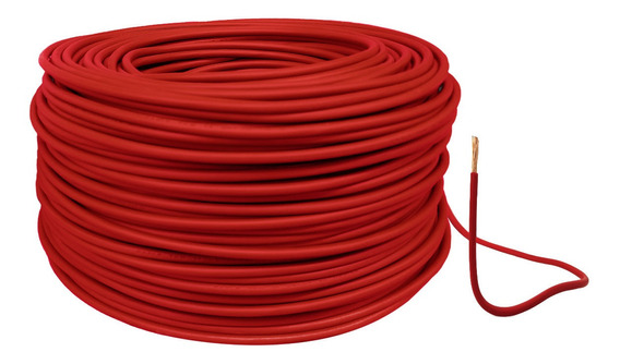VLTMX- CABLE BIMETALICO CAL 10 ROJO 1MTS